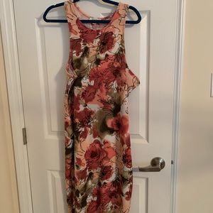 Floral print dress